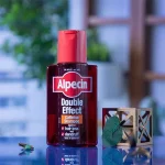 شامپو ضد شوره و ضد ریزش آلپسین مدل Double Effect Caffeine حجم 200میل