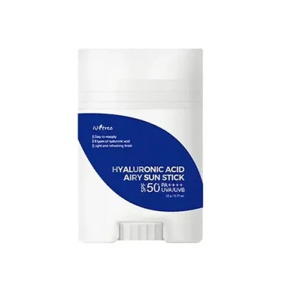 ضد آفتاب استیکی ایزنتری حاوی هیالورونیک اسید SPF50 حجم 22میل