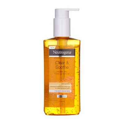 ژل شستشوی زردچوبه نوتروژینا مدل clear & soothe