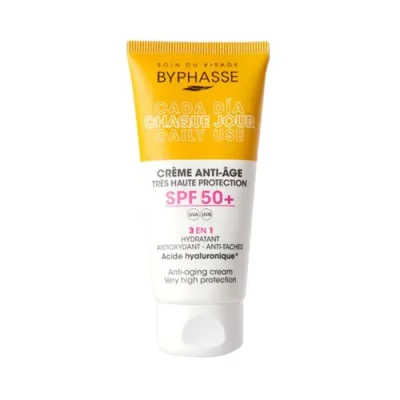 ضدآفتاب رنگی SPF50 بایفاس رنگ Light حجم 50 میل