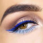 خط چشم آبی کت آیز گلدن رز - Image 2
