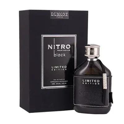 ادکلن ادو پرفیوم هارد باکس دمونت پاریس مدل Nitro Black حجم 100 میل
