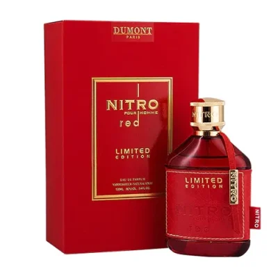ادکلن ادو پرفیوم هارد باکس دمونت پاریس مدل Nitro Red حجم 100 میل