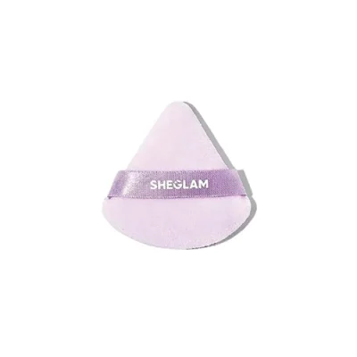 shiglem Purple INSTA READY Triangular puff and pad