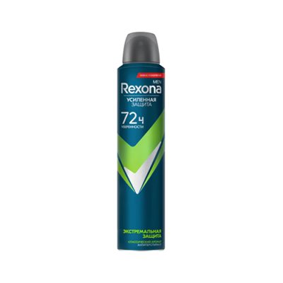 اسپری مردانه 72 ساعته رکسونا روسیه حجم 200 میل مدل Extreme protection