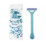 ژیلت زنانه ونوس Venus Simply دارای 2 تیغه بسته 4 عددی