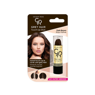 استیک پوشاننده موهای سفید گلدن رز 02 قهوه ای تیره Dark Brown