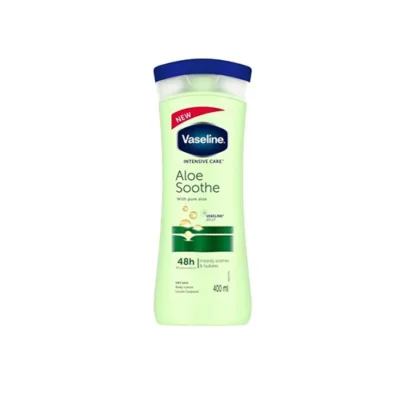 لوسیون بدن آلوورا وازلین Vaseline مدل ALOE SOOTHE حجم 400 میل