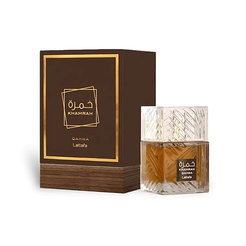 lattafa-khamrah-qahwa-perfume-100-ml لطافه خمره قهوه Lattafa KHamrah Qahwa حجم 100 میل