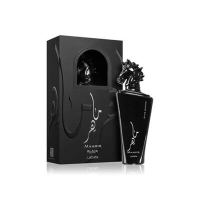 لطافه ماهر مشکی بلک ادیشن Lattafa Maahir Black Edition مردانه حجم 100 میل