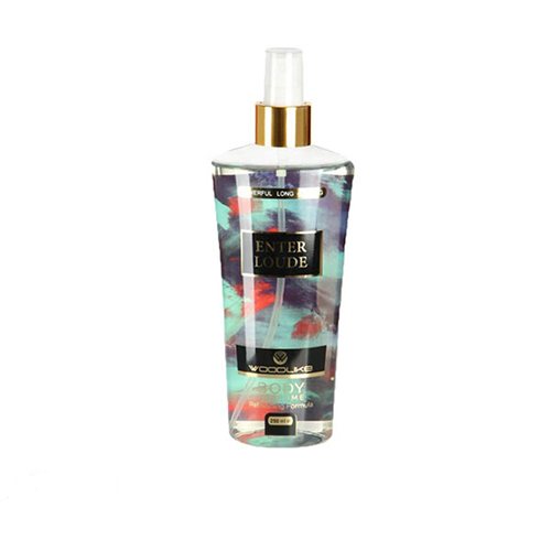 woodlike-splash-body-spray-for-men-silver-250-ml-woodlike-splash-body-spray بادی اسپلش وود لایک Woodlike آمواج اینترلود مردانه حجم 250 میل
