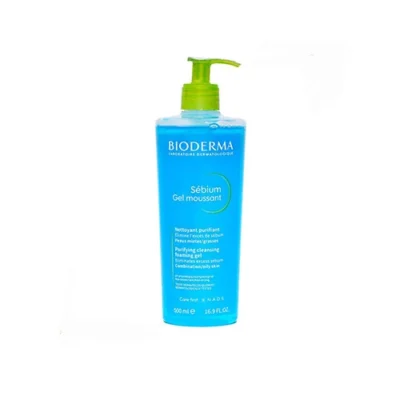 ژل شستشو سبوم بایودرما پوست مختلط تا چرب Bioderma Sebium Foaming Gel حجم 500 میل