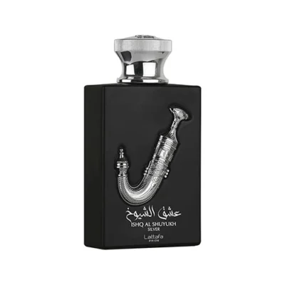 عشق الشیوخ نقره ای لطافه Lattafa Ishq Al Shuyukh Silver مردانه حجم 100 میل