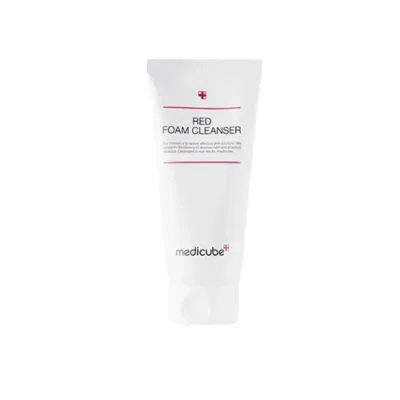 فوم شستشو صورت مدی کیوب سالیسیلیک اسید ضد جوش Medicube Red Foam Cleanser حجم 120 میل