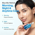 سرم کوچک کننده منافذ رتینول آبی شماره 3+ نامبوزین No.3 Blue Bio-Retinol Pore Refining Serum حجم 30 میل