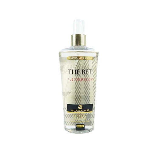 Body Splash Wood Like Wooden Burberry Debit Volume 250 ml بادی اسپلش وود لایک Woodlike باربری دبیت حجم 250 میل
