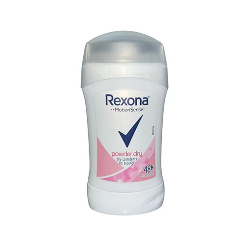Rexona 48-hour soap-free antiperspirant for women, Powder Dry model, 40 g مام ضد تعریق صابونی 48 ساعته زنانه رکسونا Rexona مدل Powder Dry حجم 40 گرم
