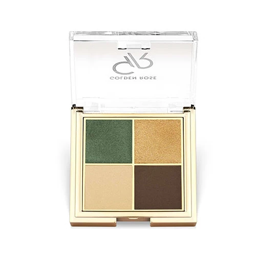 Golden Rose Eyeshadow Palette Model Quattro No. 02 پالت سایه چشم گلدن رز مدل Quattro شماره 02