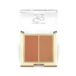 پالت رژ گونه دو رنگ گلدن رز مدل ICONIC DUO شماره 03 رنگ Rosy Bronze