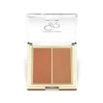 پالت رژ گونه دو رنگ گلدن رز مدل ICONIC DUO شماره 04 رنگ SOFT PINK