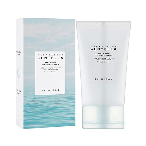 کرم مرطوب کننده ماداگاسکار سنتلا هیالو سیکا اسکین SKIN1004 Madagascar Centella Hyalu-Cica Moisture Cream حجم 75 میل