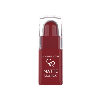 رژلب مینی گلدن رز Golden Rose Matte Lipstick Mini شماره 22