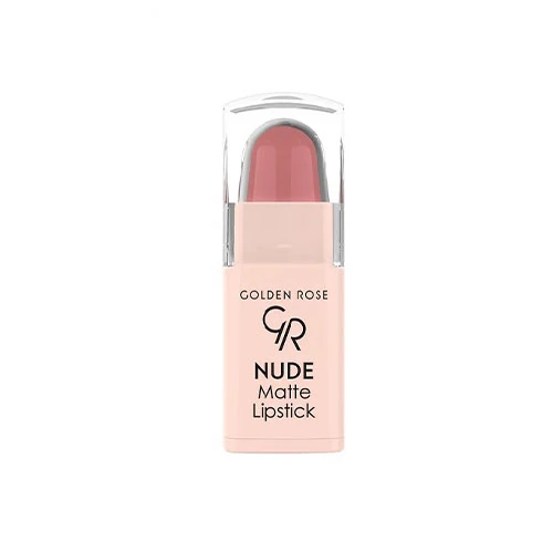 رژلب مینی نود گلدن رز Golden Rose Nude Matte Lipstick Mini شماره 03