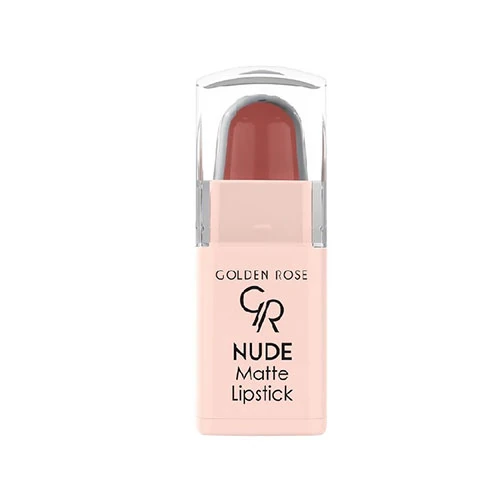رژلب مینی نود گلدن رز Golden Rose Nude Matte Lipstick Mini شماره 04