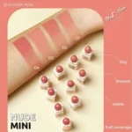 رژلب مینی نود گلدن رز Golden Rose Nude Matte Lipstick Mini شماره 04 - Image 2
