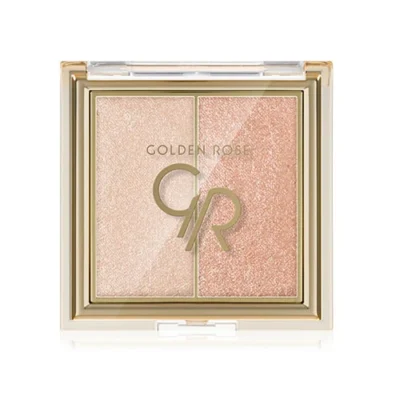پالت هایلایتر دو رنگ گلدن رز مدل So Glow رنگ Sunshine شماره 102