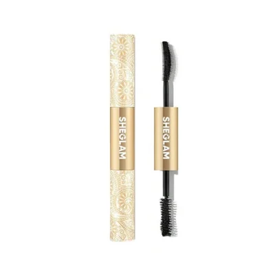 ریمل دو سر مولتی افکت طلا 24 عیار شیگلم Sheglam All In One 24k Multi Effect Mascara