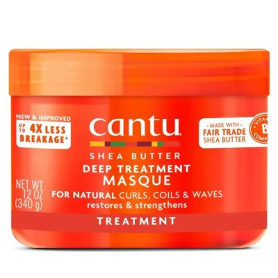 ماسک مو فر کنتو حاوی شی باتر Cantu Deep Treatment Masque حجم 340 گرم