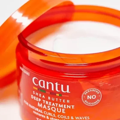 ماسک مو فر کنتو حاوی شی باتر Cantu Deep Treatment Masque حجم 340 گرم