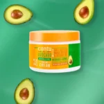 کرم مو فر کنتو حاوی آووکادو و روغن نارگیل برای ترمیم و آبرسانی مو Cantu Hydrating Leave In Repair Avocado حجم 340 گرم