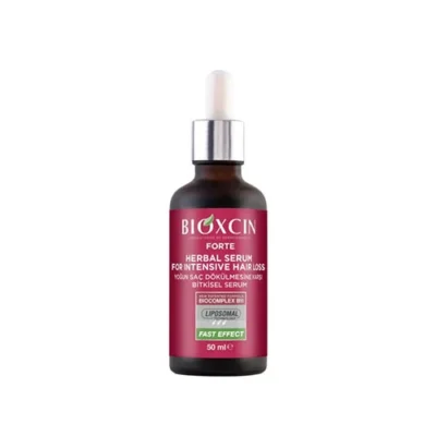 پک سرم مو گیاهی ضد ریزش بیوکسین Bioxcin مدل فورت 3 عدد سرم مو 50 میل