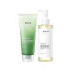 ست شوینده 2 مرحله ای آنوا پک شوینده و روغن کلنزر هارتلیف آنوا ANUA Pore Control DUAL CLEANSING SET