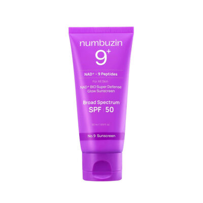 ضد آفتاب نامبوزین شماره 9 لیفتینگ و جوانساز Numbuzin No.9 NAD+ BIO Super Defense Glow Sunscreen حجم 50 میل