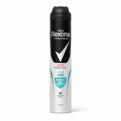 IMG_1085 اسپری ضد تعریق مردانه رکسونا ایتالیایی مدل ANTIBACTERIAL PROTECTION ماندگاری 48 ساعته حجم 200 میل - Image 1