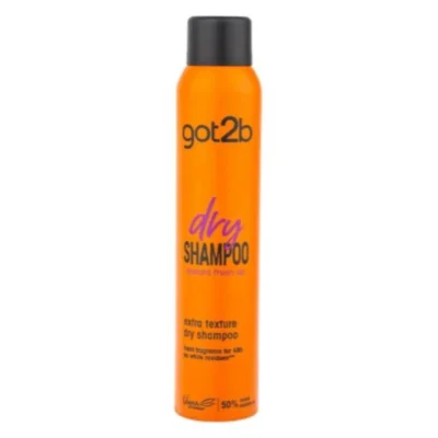 شامپو خشک گات تو بی Got2b نارنجی مدل Extra Texture حجم 200 میل