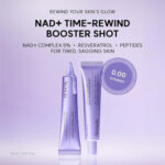 بوستر شات آرنسیا NAD+ صورت و دور چشم ضدچروک و جوانساز arencia nad+ booster shot حجم 30 میل