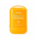 ضد آفتاب آنوا استیکی بی رنگ و درخشان کننده ANUA INVISIBLE GLOW FINISH SUNSCREEN STICK +SPF50 حجم 18 گرم