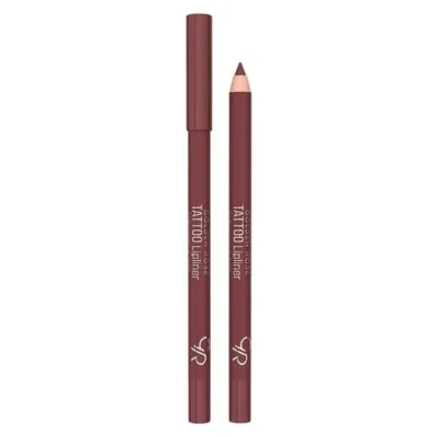 خط لب گلدن رز تتو ژل ضد آب و بادوام Golden Rose Tattoo Lipliner شماره 215