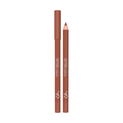 خط لب گلدن رز تتو ژل ضد آب و بادوام Golden Rose Tattoo Lipliner شماره 204