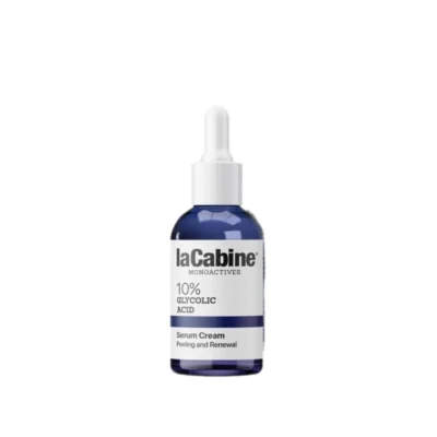 سرم 2 در یک لاکابین ضدلک و جوانساز حاوی 10 درصد گلیکولیک اسید لایه بردار و ضدلک Lacabine Glycolic Acid 10% Serum Monoactives حجم 30 میل