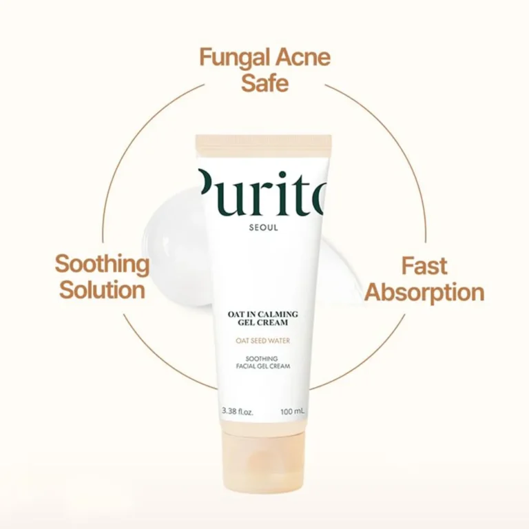 ژل کرم مرطوب کننده و تسکین دهنده جو دو سر پیوریتو PURITO SEOUL Oat-In Calming Gel Creamحجم 100 میل
