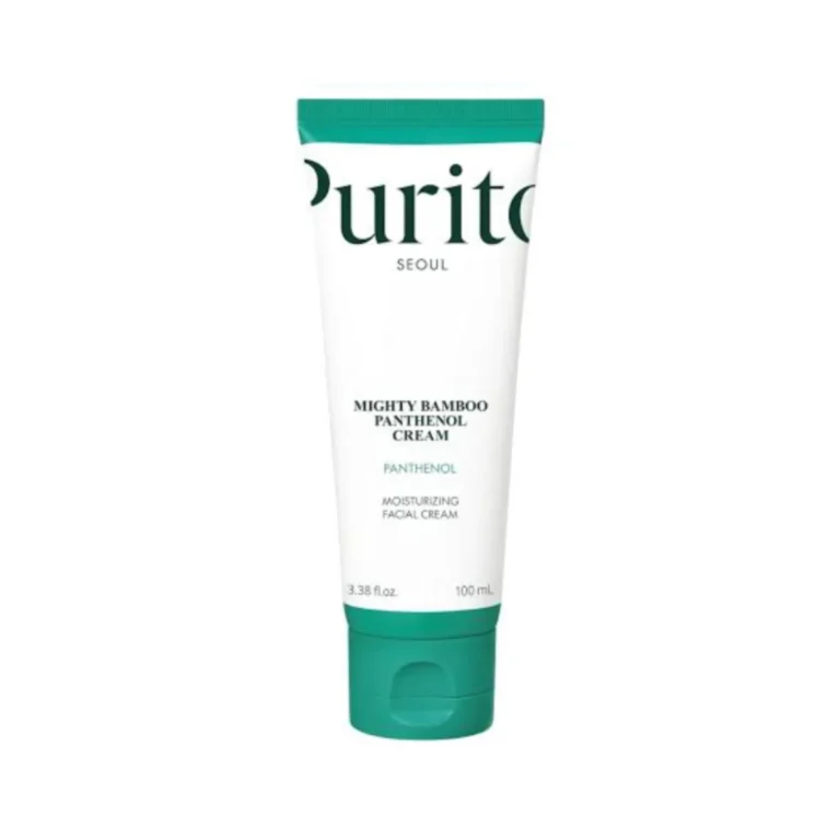 کرم مرطوب کننده و ترمیم کننده بامبو و پنتنول پیوریتو Purito Mighty Bamboo Panthenol Cream حجم 100 میل