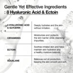 ژل شستشو صورت آنوا مدل هیالورونیک اسید 8 و اسکوالان Anua - 8 Hyaluronic Acid Moisturizing Gentle Gel Cleanserحجم 150 میل - Image 4