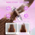 سشوار برسي شيگلم بخاردار مدل Hydra Shot Steam Blowout Brush Pro