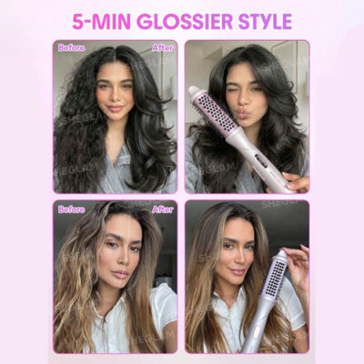 سشوار برسي شيگلم بخاردار مدل Hydra Shot Steam Blowout Brush Pro