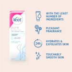 کرم موبر بدن ویت مناسب پوست حساس veet pure skin حجم 100 میل
